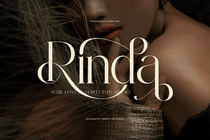 Rinda Luxury Serif Display Font