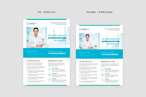 Dentist Flyer Canva Template