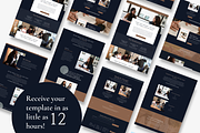WIX Website Template, a Wix Template by CreatedbyVision LLC (Thumbnail 2 of 2)