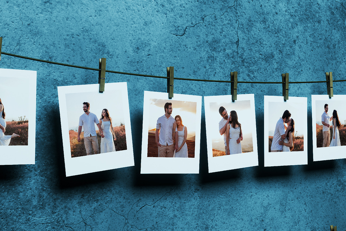 Gallery Photo Hanger Garland Mockup, an Advertising Mockup by herutage (Photo 3 of 6)