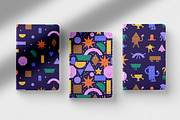 Geometric shapes seamless patterns, a Pattern Graphic by Good Studio (Thumbnail 10 of 13)