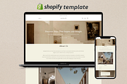 Shopify Web Template, a Shopify Template by Menekshev (Thumbnail 1 of 4)