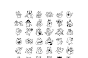 Animal Cafe. Mascots & Food Doodles, a Food Illustration by venimo (Thumbnail 12 of 12)