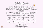 Birthday Cupcake Duo, a Script Font by DN Creative (Thumbnail 7 of 8)