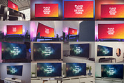 100 PSD Television Mockup, a Mockup by Laura (Thumbnail 4 of 7)