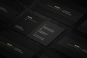 Minimal Individual Business Card, a Business Card Template by Galaxiya (Thumbnail 3 of 8)