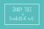 Butterscotch Meringue / a sweet font, a Script Font by Sunkissed Minimalist (Thumbnail 5 of 5)