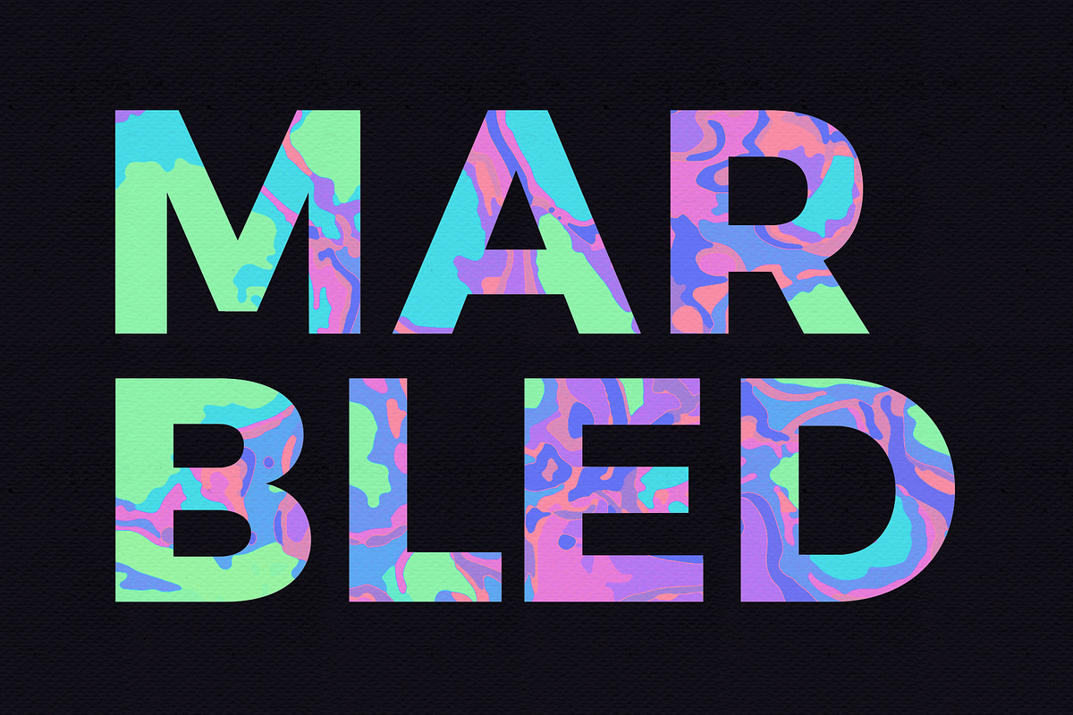 Oil Spill - Marbled Styles, a Layer Style Add-On by digiful (Photo 7 of 10)
