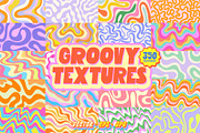 GROOVY PATTERN TEXTURES VECTOR SET, a Texture Graphic by craftlove (Thumbnail 1 of 16)