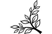 Decorative Leaf Branch Bundle, an Object Graphic by Creativeshirt (Thumbnail 30 of 37)