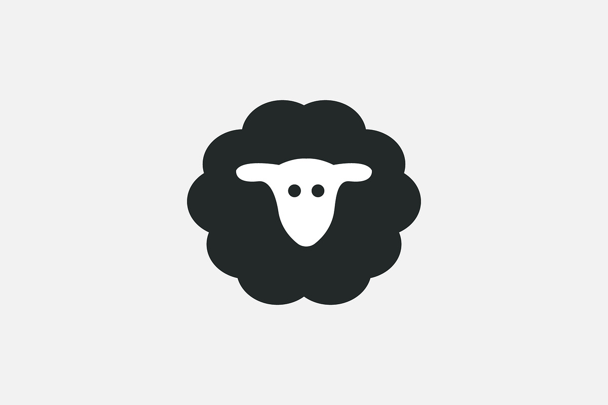 Sheep logo template, a Branding & Logo Template by TemplatePlus.net