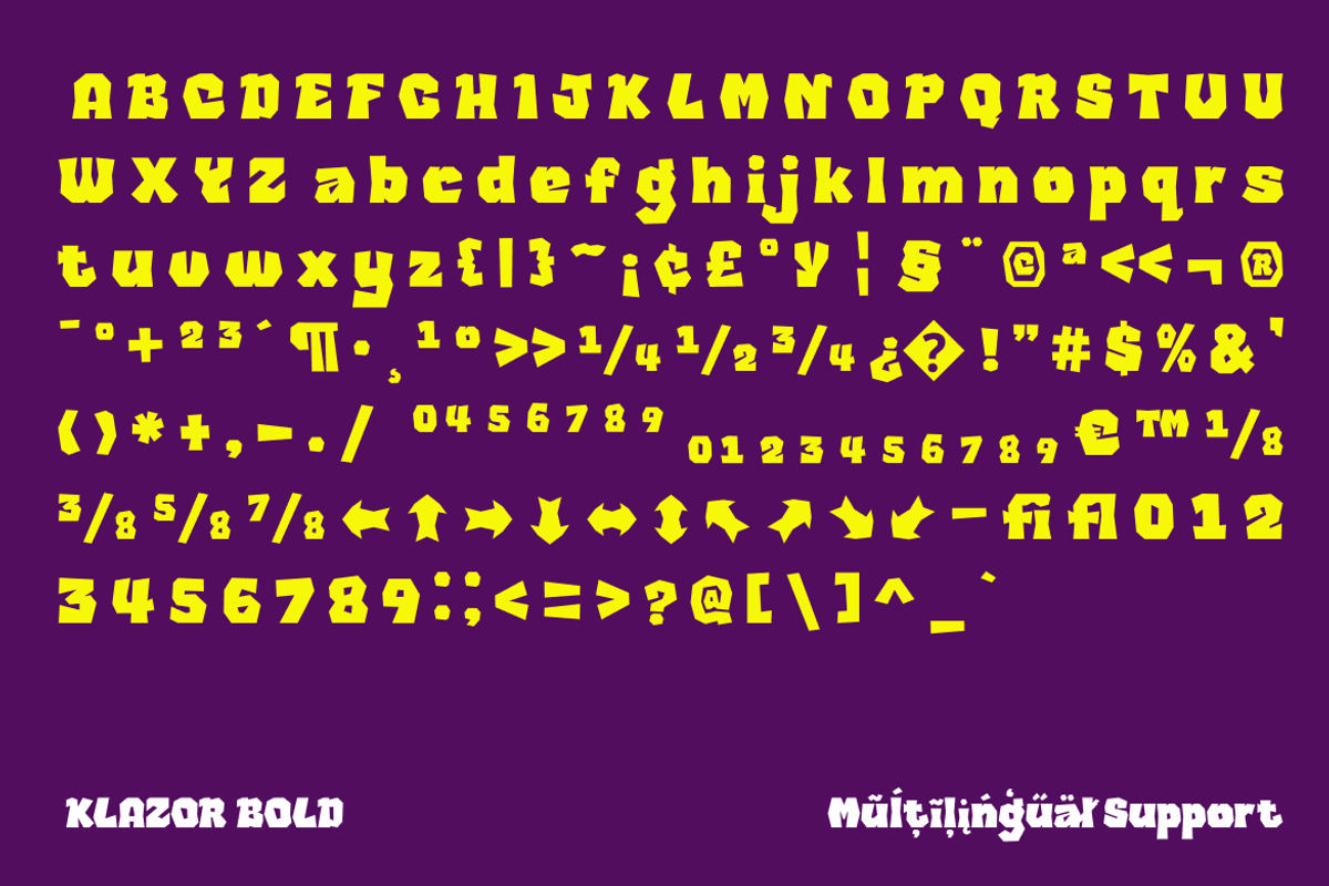 Bold Playful Display Font, a Sans Serif Font by Simetrica Labs (Photo 15 of 19)