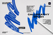 Calligraphy Brushes for Procreate, a Brush Add-On by Spasibenko Art (Thumbnail 3 of 9)