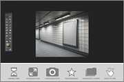 Outdoor Hoarding Mockup, a Product Mockup by Bruno's Shop (Thumbnail 2 of 3)