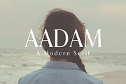 Aadam A Modern Serif Font Family, a Serif Font by Creativetacos (Thumbnail 1 of 6)