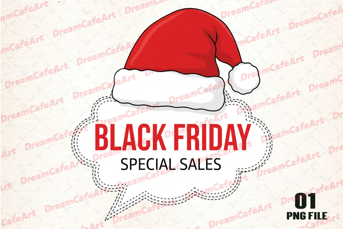 Black Friday Special Sales Png, an Illustration by DreamCafeArt (Photo 1 of 4)