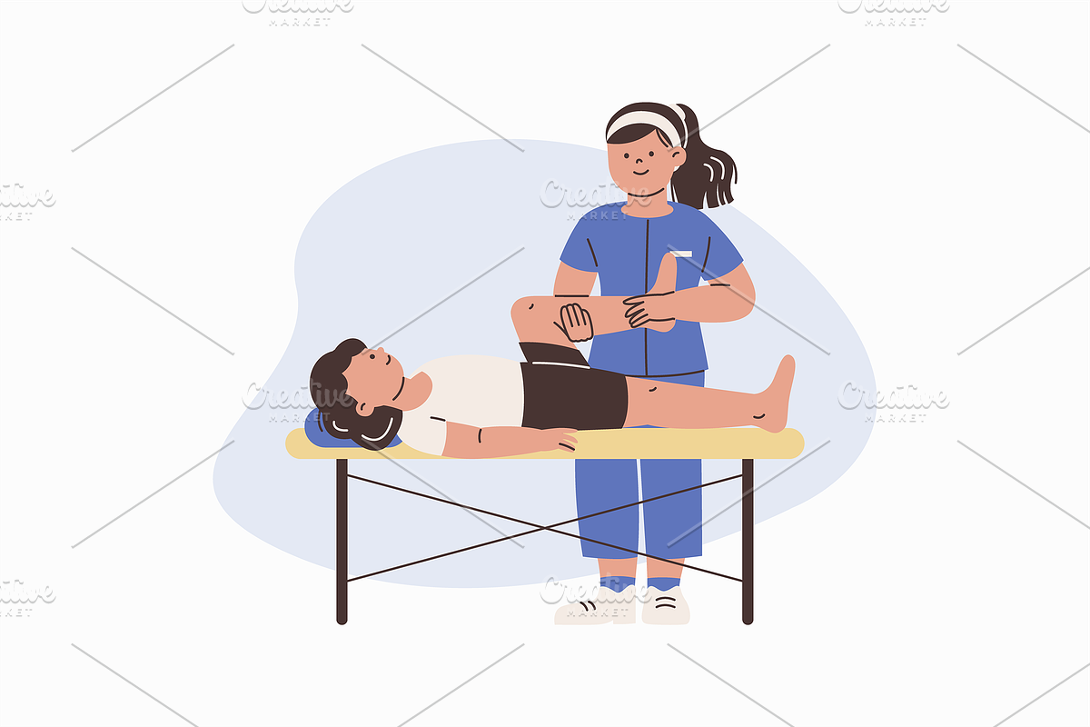 Chiropractic Treatments Illustration, an Object Graphic by Jump Studio (Photo 12 of 12)