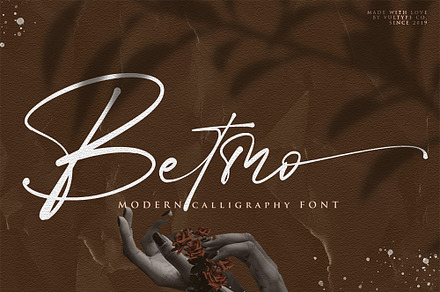 Betmo // Delight Calligraphy, a Script Font by Vultype Co.