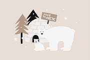 Arctic Animals Illustration, an Animal Illustration by Jump Studio (Thumbnail 4 of 10)