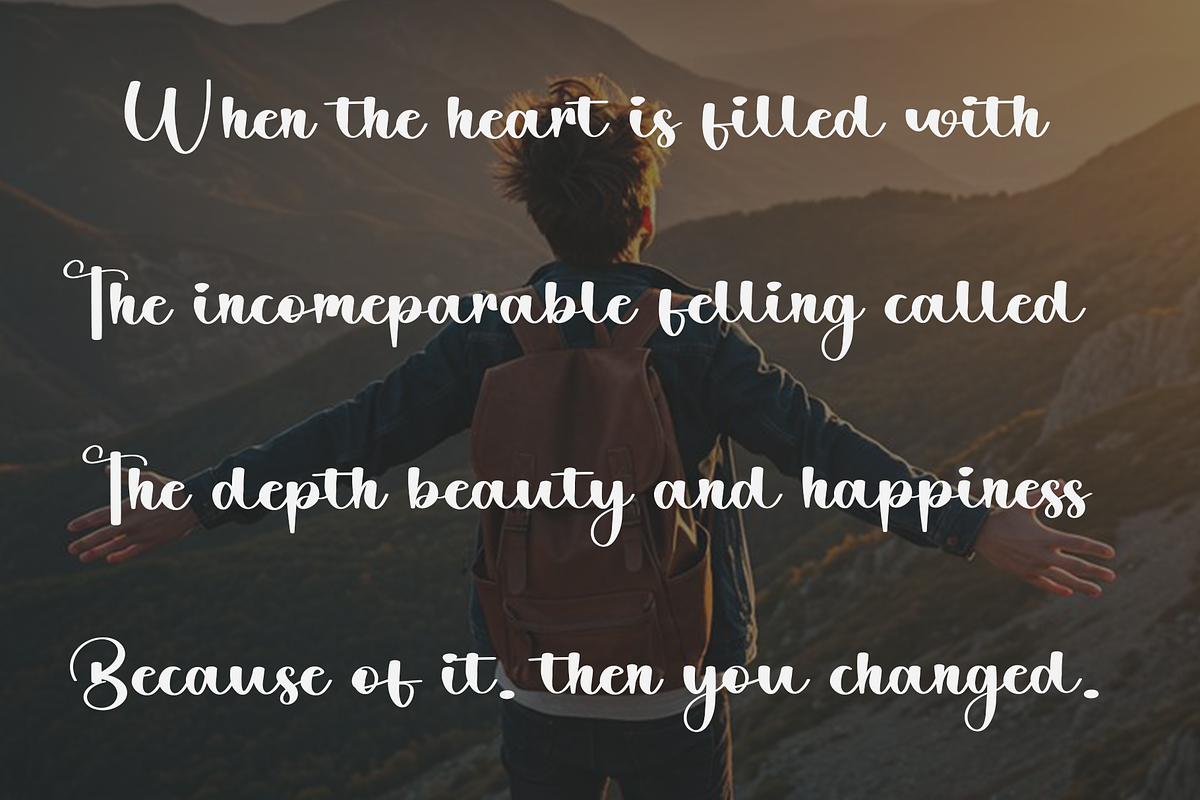 Deddy Autography, a Handwritten Font by InermediaSTUDIO (Photo 7 of 9)