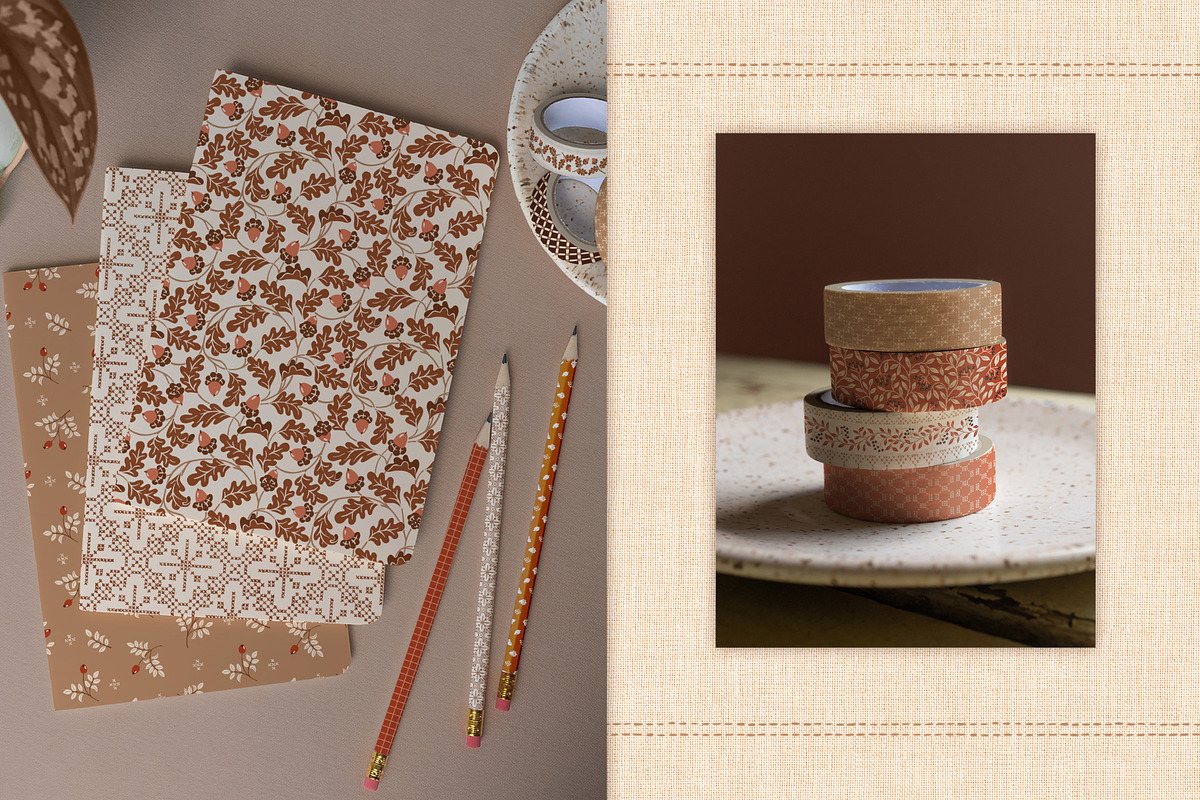 Heritage Autumn Pattern Collection, a Pattern Graphic by PATTERNS etc. (Photo 5 of 11)