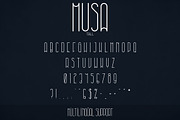Musa Display Typeface - 12 fonts, a Font by VP Fonts (Thumbnail 10 of 11)