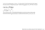 Hardly Nouveau | Font Collection, a Handwritten Font by Off The Rack © (Thumbnail 6 of 7)