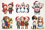 Joyful Carol Singers Christmas Png, an Illustration by RobertsArt (Thumbnail 3 of 4)