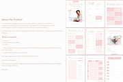 Yearly Digital Planner Canva, a Social Media Template by ElladesignCo (Thumbnail 2 of 9)