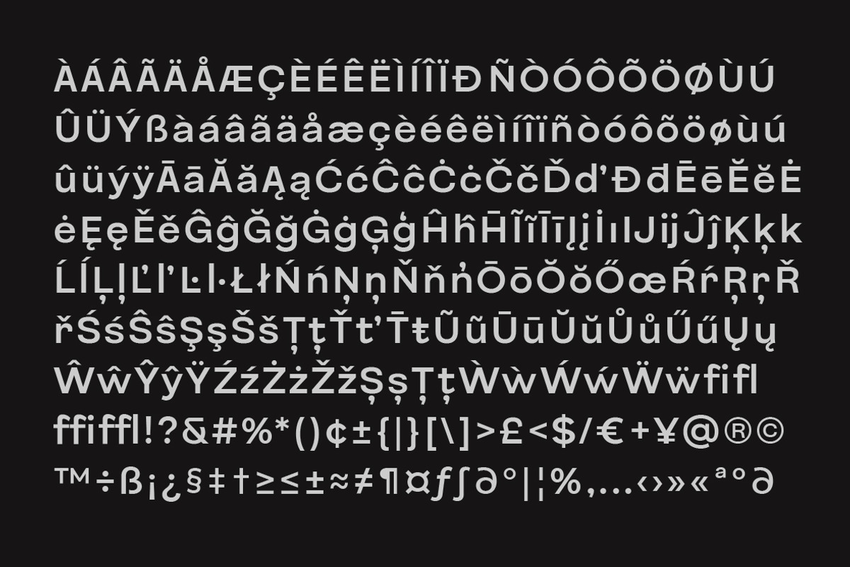 Sunsive Family Font, a Sans Serif Font by Yukita Creative (Photo 9 of 9)