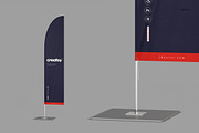 Outdoor Flags Mockup Set, an Object Graphic by creatsy2 (Thumbnail 5 of 15)