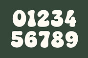 Bultik Retro Bubble Font for Groovy, a Slab Serif Font by WhymoreArt (Thumbnail 7 of 12)