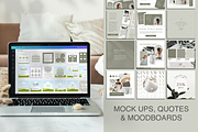 Sage Green Instagram templates Canva, a Social Media Template by Templates Boutique (Thumbnail 8 of 8)