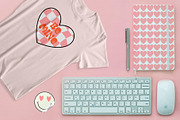 Groovy Valentine Collection, a Background Graphic by cafelab_store (Thumbnail 5 of 5)