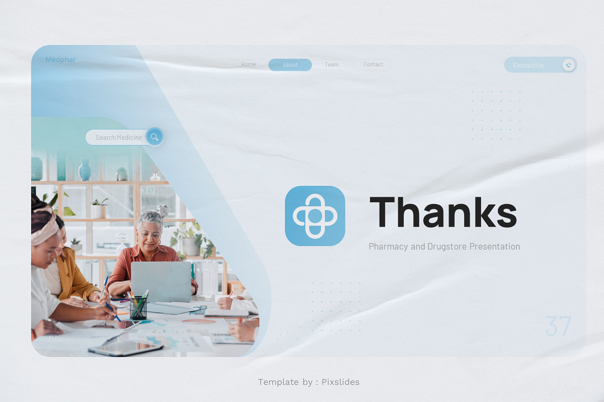 Pharmacy and Drugstore PowerPoint, a Presentation Template by Pixslides (Photo 6 of 6)