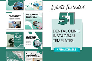 Dentist Instagram Template