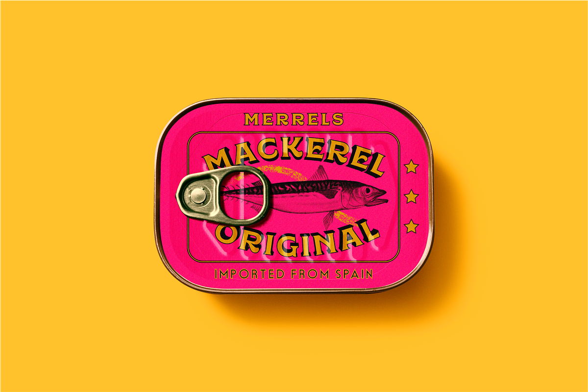 Single Can Tinned Fish Mockup, a Packaging Mockup by Jacob Waites (Photo 6 of 6)