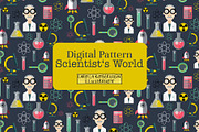 Scientist's World Pattern, a Pattern Graphic by koberstein (Thumbnail 1 of 3)