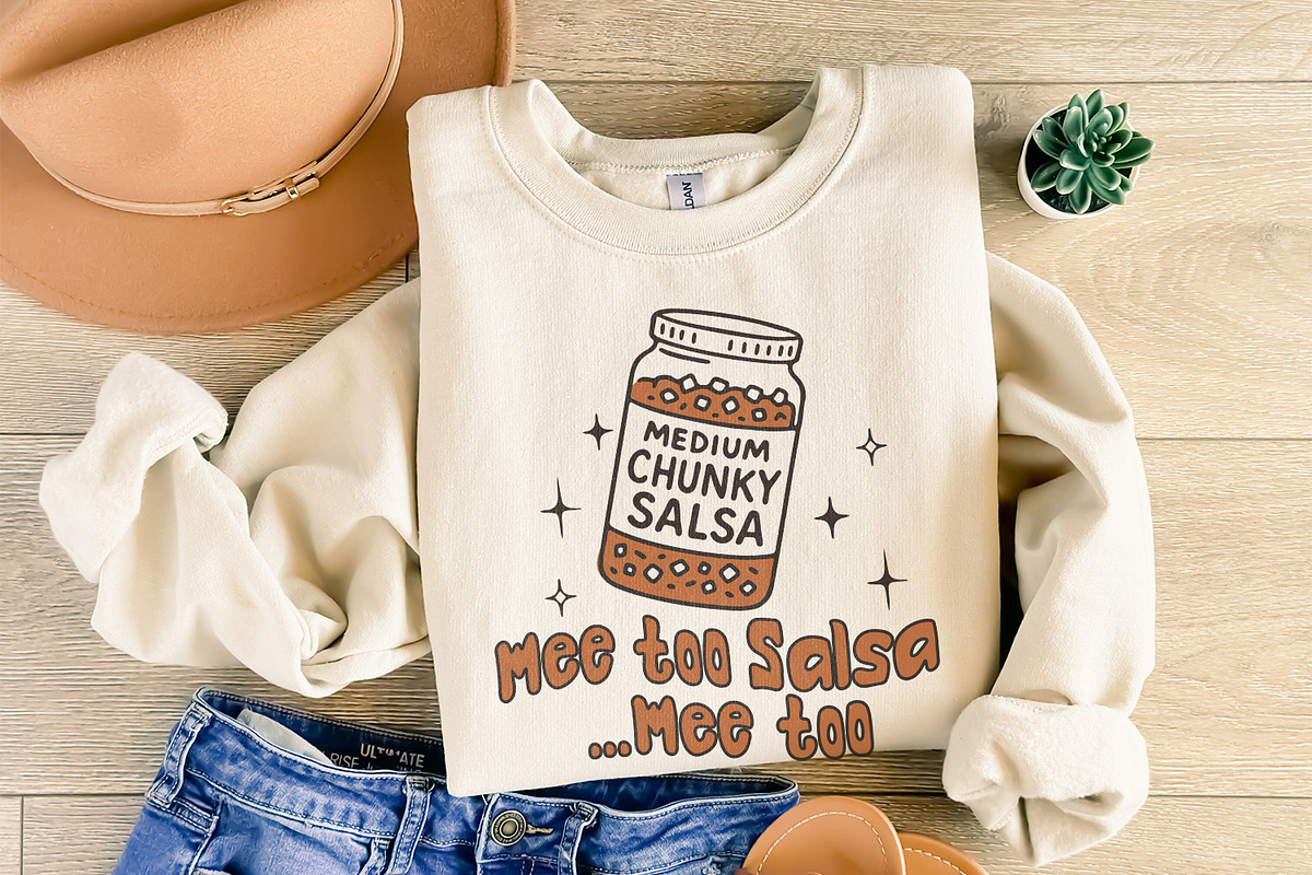 Funny Salsa Tee PNG, Chunky Salsa, an Illustration by SharpMarketplace (Photo 8 of 9)