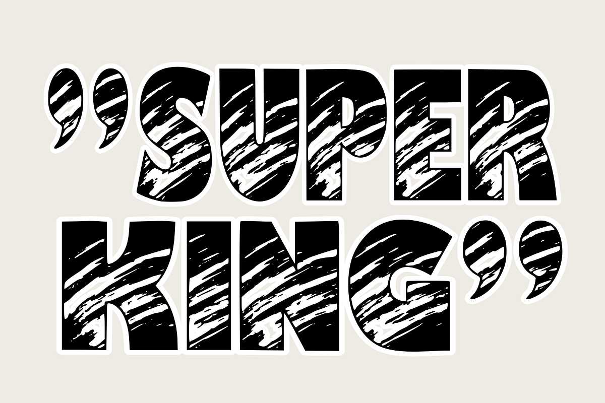 Grunge Bold - Grunge Font Types, a Font by KiddoGlyphs Studio (Photo 3 of 7)