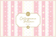 Cottagecore Pattern 18 Kawaii Flower, a Pattern Graphic by Euonia Meraki (Thumbnail 1 of 15)
