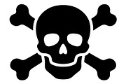 Pirate Skull Vector Icon, an Object Graphic by Gfx_Store (Thumbnail 7 of 14)