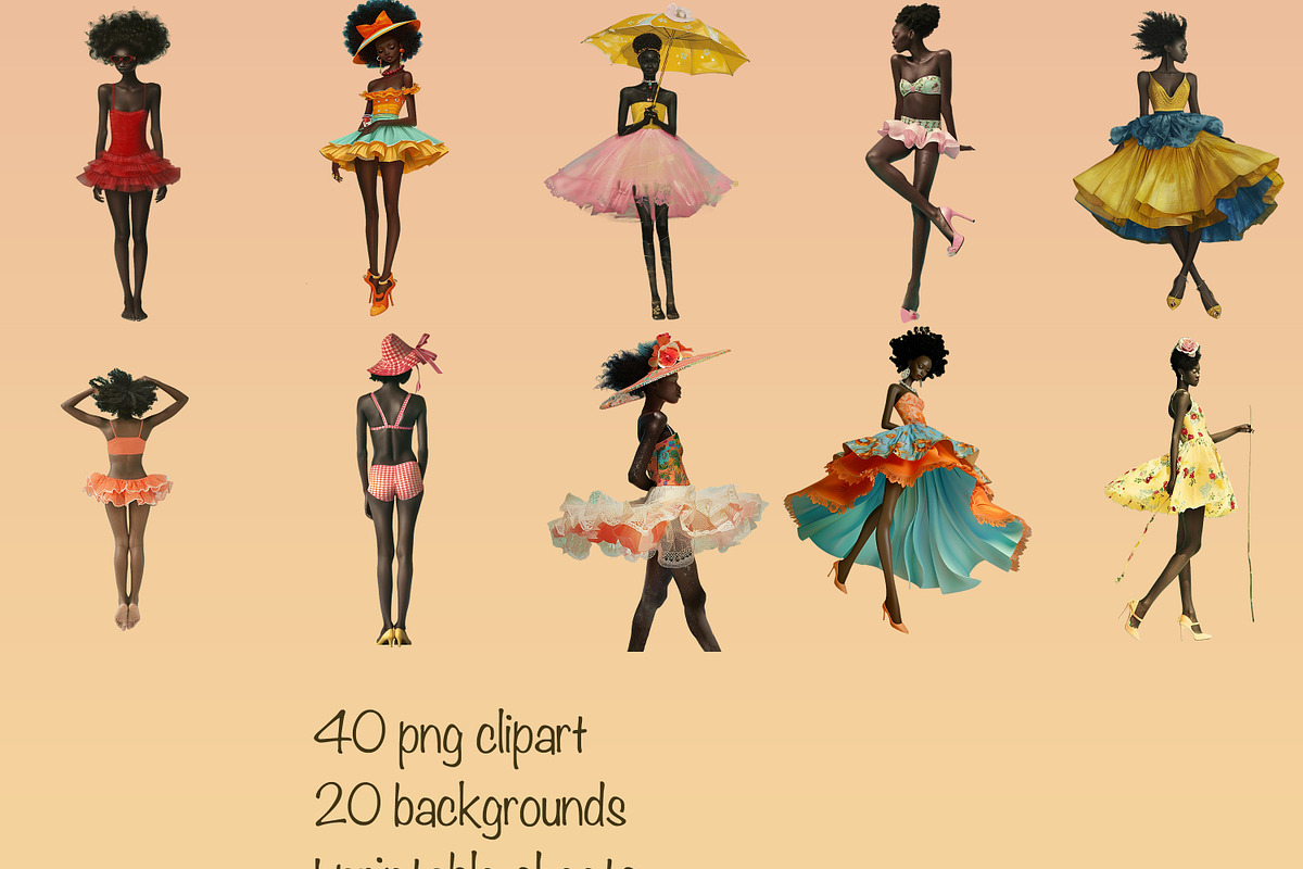 Summertime vibes clipart, a Person Illustration by Fusion Dream (Photo 6 of 8)