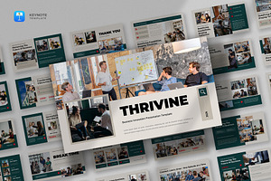 Business Innovation Keynote Template, a Presentation Template by fluffstudio