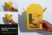 Noodle Packaging Mockup, a Cups & Container Mockup by Pitchlook.Studio (Thumbnail 1 of 4)