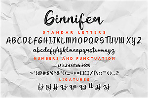 Ginnifer Font - Modern Script