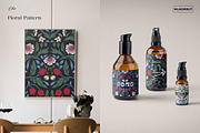 Elegant Botanical Floral Pattern, a Pattern Graphic by likorbut (Thumbnail 7 of 11)