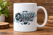 Vintage Quakes Hockey Club Athletic, an Object Graphic by Artivon (Thumbnail 3 of 3)