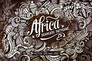 Africa Graphics Patterns, a Pattern Graphic by BALABOLKA (Thumbnail 1 of 5)