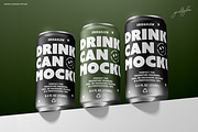 Drink Sleek Can - 8.4oz / 250ml, a Packaging Mockup by Grid&Glow (Thumbnail 4 of 7)
